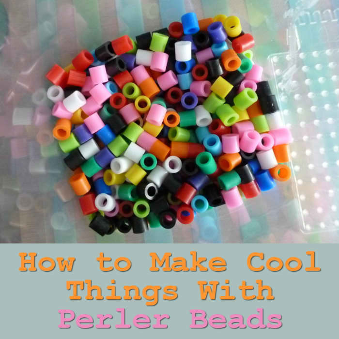 How to make cool things using fused Perler beads Hama beads craft for kids and adults