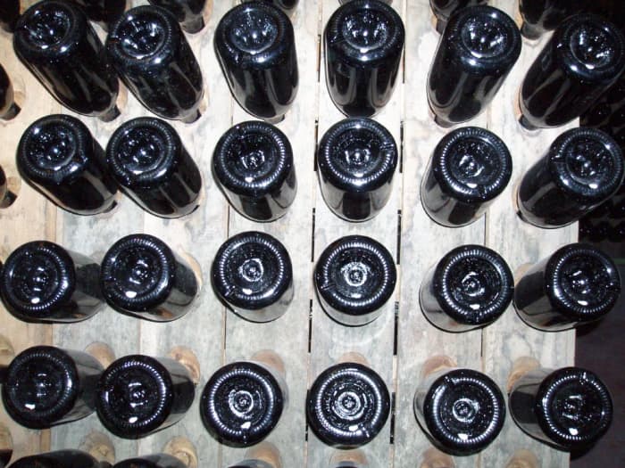 Glass bottles