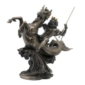The Neptune Statue that the Duke talked about owning. It is symbolic of his need to "Conquer" women.