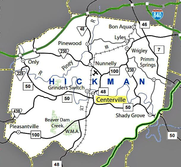 Many areas of Hickman County never recovered from the Civil War. Vernon for one, the outrageous & devastating attack was so great it left nothing of Vernon to rebuild, not one barn, home or store left standing, all were chard-burnt ruins.