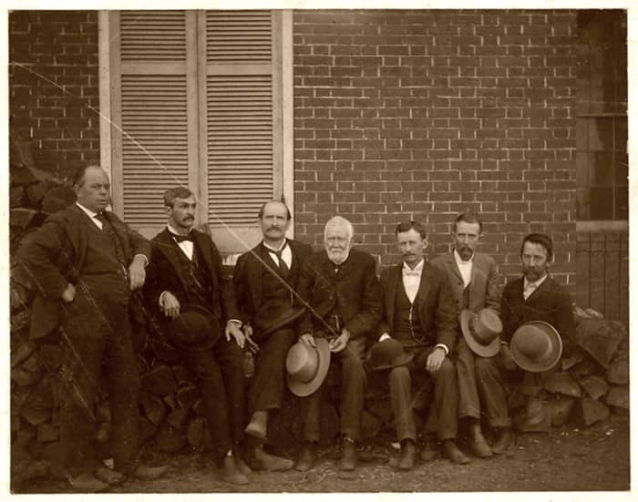 Community leaders that helped rebuilding of downtown Centerville after the physical destruction the Civil War ... First directors of First National Bank 1886. Mr. Gardner, R.B. Barnwell, J.B. Walker, Horatio Clagett, Henry Nixon, John Hungerford.