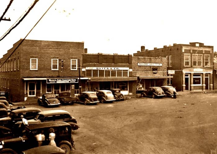 By the 1920s most of the Downtown District of Centerville was Rebuilt from the Ruins of the old that was burned during Civil War. But the scars of the Civil War left a deep psychological scar on the character of this community to this day.