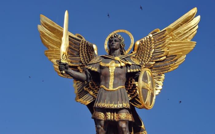 Archangel Michael is said that he is the leader of God's angels, He is in charge of the positive angels in the universe, who sometimes have to keep the negative angels do what they have to do according to Gods laws.