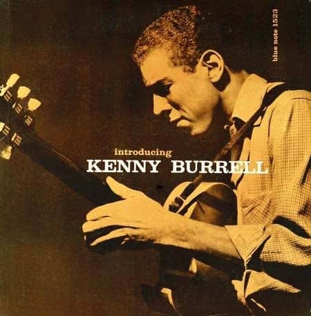 Kenny Burrell "Introducing Kenny Burrell" Blue Note Records BLP 1523 12" LP Record (1956) Album Cover Design by Reid Miles Photo by Francis Wolff