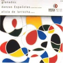 Alicia de Larrocha Granados: Danzas Espanolas Decca Records w/ Alex Steinweiss Cover Art