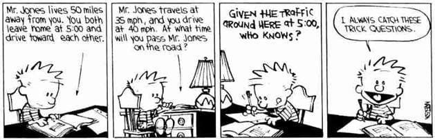 Practical Mathematics from Calvin and Hobbes for Kids Math - HubPages