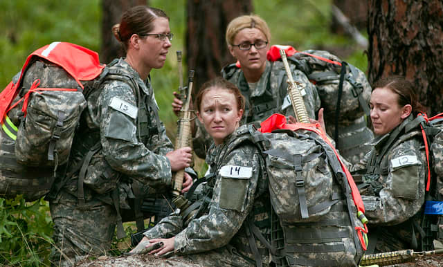 Ruck sacks are heavy.