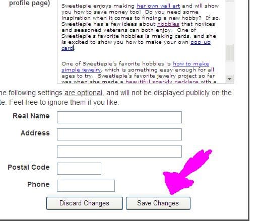 As you can see the phrase "pop-up card" is now hyperlinked. Click save once you are happy with all the changed. Keep editing if you want to change anything.