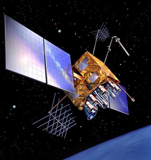 The new GPS IIR carries a beefed-up antenna panel, providing a stronger ssignal to ground users, as well as three entirely new signals. This new satellite will be useful to the army, aricraft and ships from being jammed; also useful for civilians