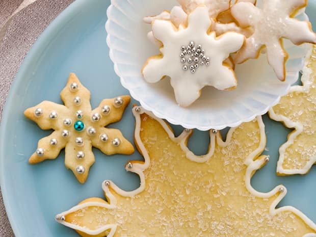 Snowflake Sugar Cookies (FoodNetwork.com)