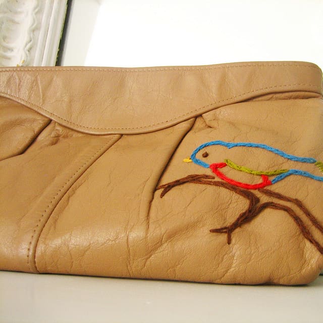You can use embroidery to add detail and make an everyday product into something special and unique.