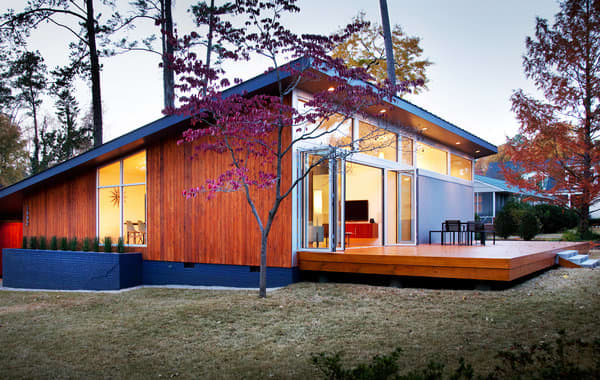 Determined to have a house without wasted space, a Raleigh, N.C., family traded their 3,200-square-foot place for a 1,200-square-foot ranch house. More Photos »