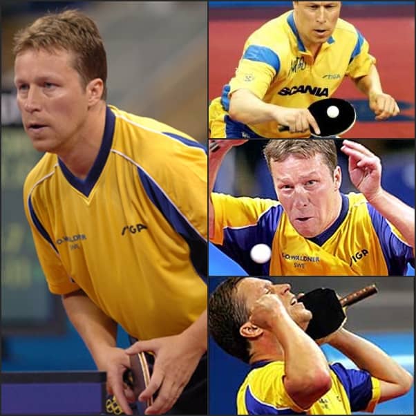 Jan-Ove Waldner of Sweden is known as "the Mozart of table tennis" and is a legend in his native Sweden as well as in China, where he is known as - "Old Wal" - undeniably the greatest table tennis player of all time.
