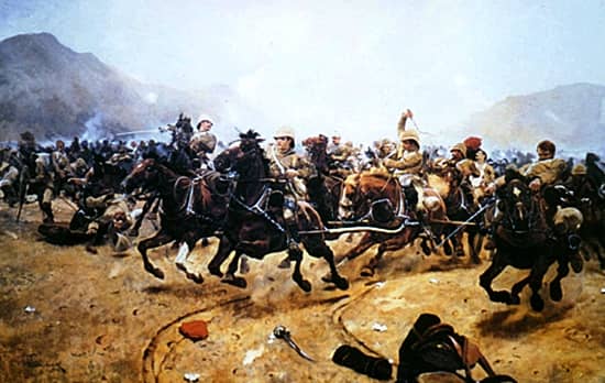 "Saving the Guns" by RC Woodville 1882, Ping Pong and Table Tennis Difference, History, Fun Facts, source: www.britishempire.co.uk