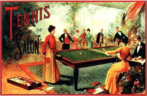 1891 John Jaques & Son of Hatton Garden, London, England registered Gossima. from Gurney Collection, Ping Pong and Table Tennis Difference, History, Fun Facts