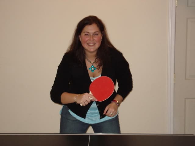 Pretty and cool - difference between men and women playing ping pong, photo By wjlevesque, source: Photobucket