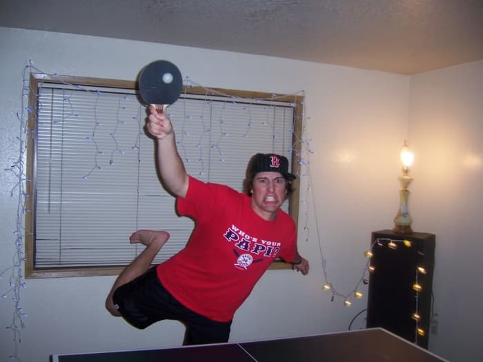 Great smash! - difference between men and women playing ping pong, photo By cococrisp5, source: Photobucket
