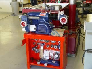 This is a 39 year old Ammco. It is in perfect condition and was sold from my auto repair equipment business after being re-furbished.
