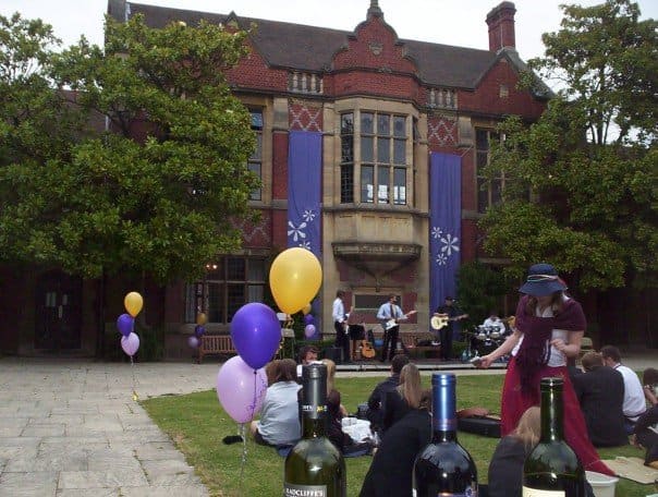 Wantage Hall quad