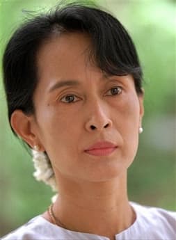 Aung San Suu Kyi has inspired many people to work peacefully to improve the world, by the power of her personal example.