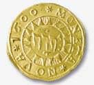 One of the many Jehovah Coins once in circulation, which are now collector items.
