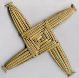 St. Brigid's crosses can be found in gift shops all over Ireland, but I think the best ones are the crosses you make yourself. Check the links at the bottom of the page to learn how!