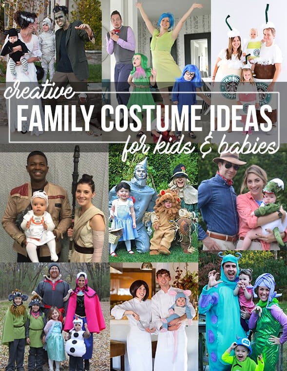Creative DIY Costume Ideas For Mom, Dad and Baby // Themed Family ...