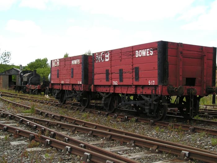 More ex-NER wagons taken into the NCB fleet, these marked as part of the Bowes (County Durham) fleet