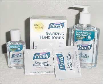 Here are a variety of personal soanitizers you can carry with you for all situations you are likely to encounter.