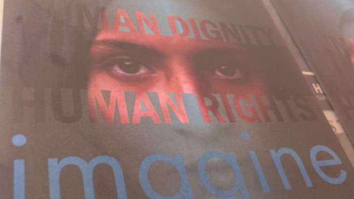 Image from a brochure I obtained at an NYU Law forum addressing human rights violations occurring in Afghanistan and Iraq.