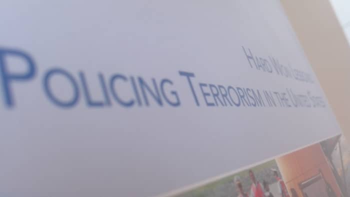 Image from a booklet I gathered at the October 25, 2005 event at which NYPD Commissioner Ray Kelly was honored for protecting New York from criminals and terrorists.
