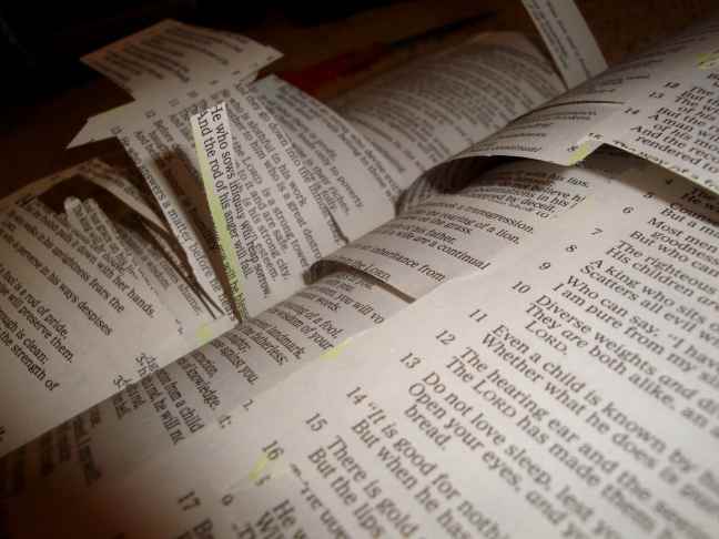 SOME FOLKS WANT TO EDIT THE BIBLE FOR THEMSELVES TO CUT OUT PARTS THAT DO NOT AGREE WITH WHAT THEY DO
