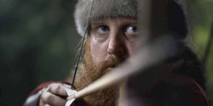 A bow marksman might stand at the prow of a ship in the way a marine marksman might have from the 18th Century in seaborne warfare. Olaf Tryggvason's best known bowman was Einar Tambarskelve, with him at his final battle at Svold