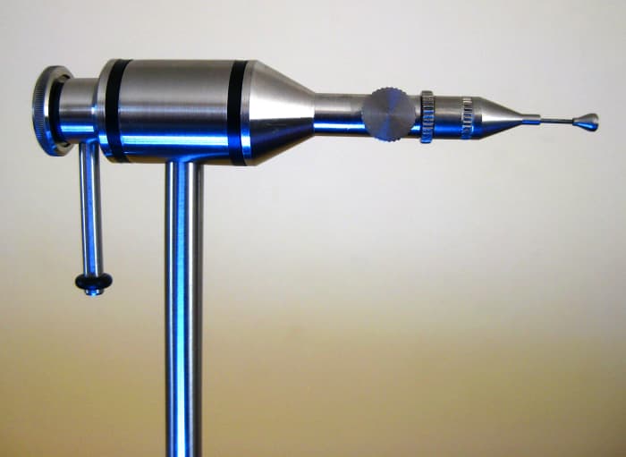 The Snowbee Waldron accepts an optional tube fly conversion which retains the precision rotary capability of the vise.