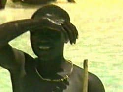 This photo was taken by an Indian vessel attempting a friendly contact in the early 1990's.