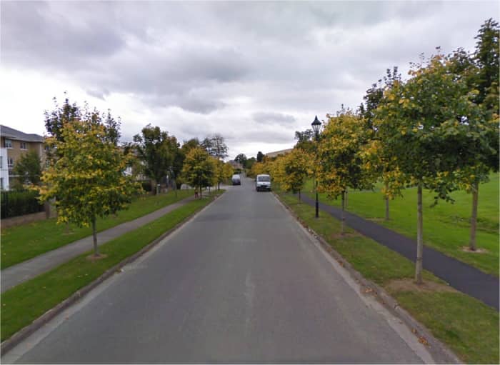 Present-day Swords Road in Malahide, Co. Dublin, where Mary Sutton and family once lived.