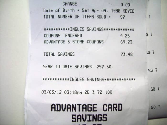 That grocery list saved me a lot of money. I also have already saved nearly $300 in one year. I buy a combination of regular and organic food to make lots of meals from scratch.