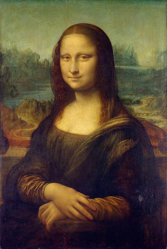 "Mona Lisa, by Leonardo da Vinci, from C2RMF retouched" by Leonardo da Vinci. Licensed under Public domain via Wikimedia Commons