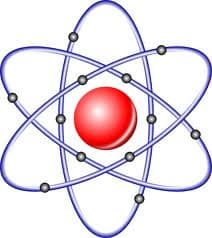 The atom was thought to be the smallest divisible particle. The atom is a basic unit of matter that has a dense central nucleus surrounded by electrons