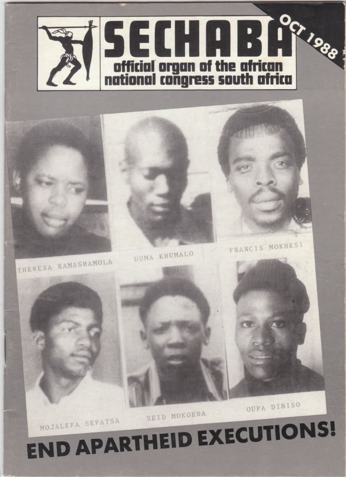 Those who gave their lives for the Poor and still suffering people of South Africa- They should not be forgotten, for their deeds and giving up their live for Freedom