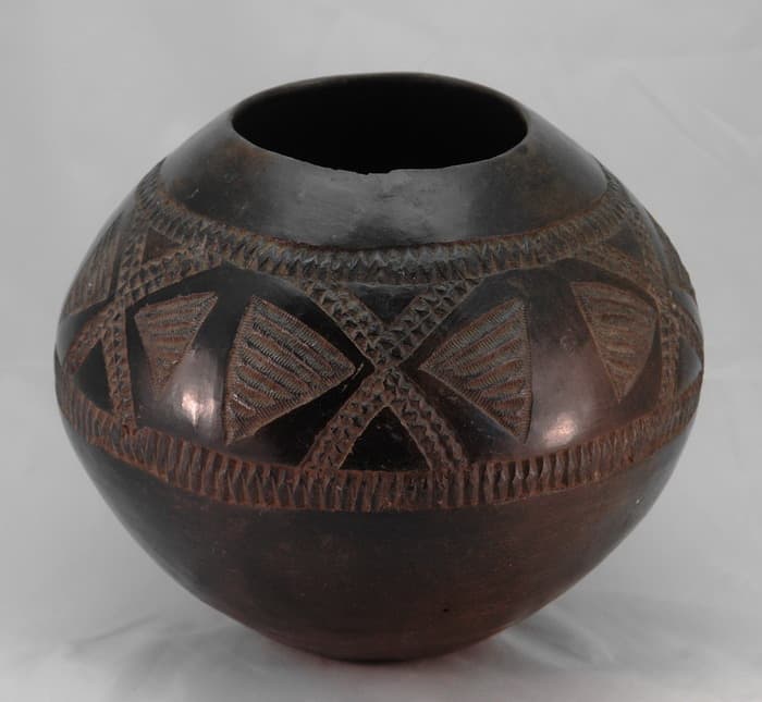 Zulu gourd used to drink traditional beer and mostly used during the "Amadlozi" (Ancestors) celebration or customary rites(called "Ukhamba")