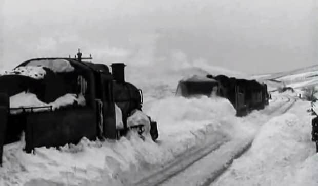 Snowdrift at Bleath Gill' was the title of a British Film Institute feature from early 1955 narrated by the comic actor Deryck Guyler. If you like watching snow ploughs in action this is for you!