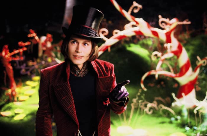 Johnny Depp Characters Including Willy Wonka of Charlie and the ...