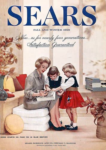 Another 1960 Sears catalog... we probably had these in my home, but I would have only been a year old!