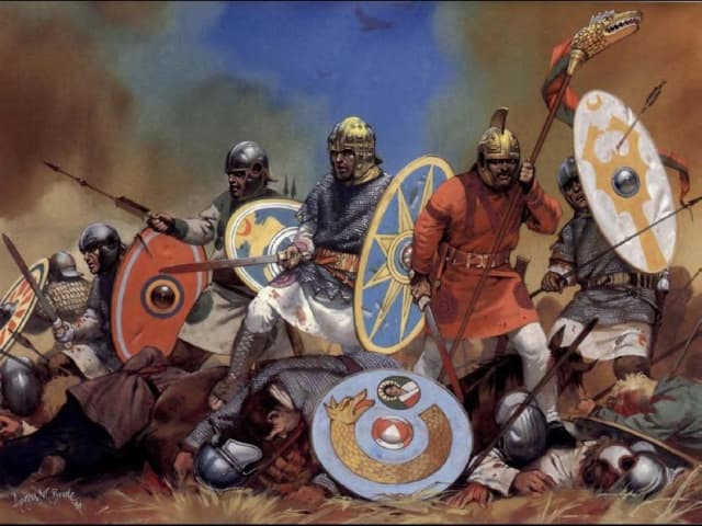 Victory - the Mercians, Northumbrians and West Saxons as well as the East Angles always jockeyed for mastery of the land that would become one kingdom - Aengla Land, land of the Angles (no mention of Saxons there)