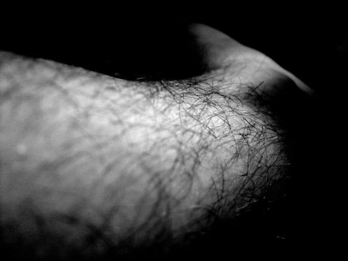 Stay away from extremes - either too cropped/waxed or too furry - when it comes to hair on the legs. All you need to do is trim.