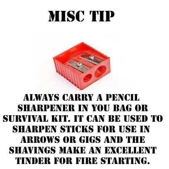 Who would ever have thought that you could use a pencil trimmer for so many uses. I suggest having several in your hurricane survival kit.