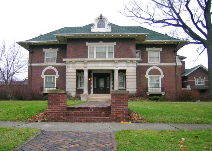 Henry Ford House, Edison Boulevard, 1908, Malcolm, Higginbotham and Clement (Henry & Clara Ford moved to Fairlane in Dearborn in 1914)