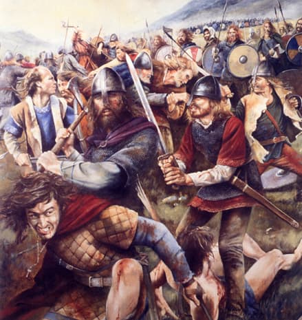 The path to the hereafter could only be found through death in battle - a warrior who died in bed could only end in carousing with Hel