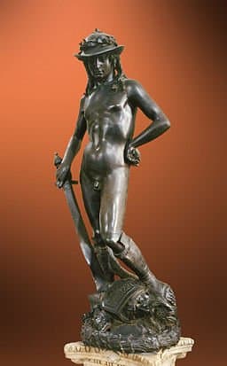 David by Donatello, 1428-32